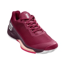 Wilson Tennisschuhe Rush Pro 4.0 Clay/Sandplatz rot Damen